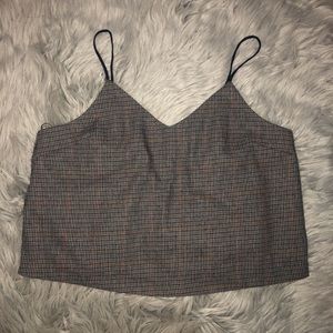 Plaid top